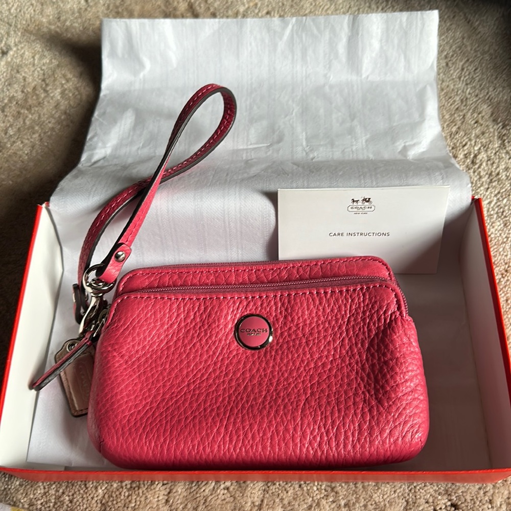 Coach wristlet